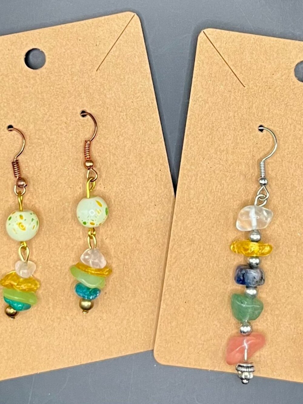Crystal Earring Set #8 - Full Alignment - Gemini Virgo Libra